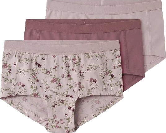 Name It Nkfhipster 3P Violetflower Noos Purple 116