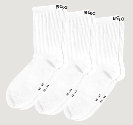 Björn Borg Performance Ankle 3p Hvit 39/42 Björn Borg Performance Ankle 3p Hvit 39/42