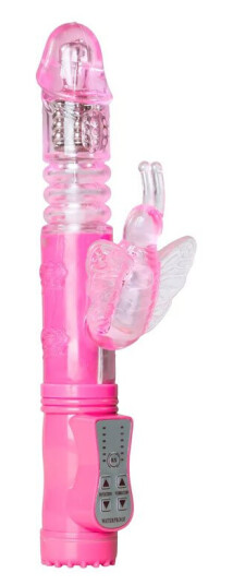 Easytoys Pink Butterfly Vibrator