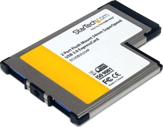 StarTech ExpressCard USB 3.0 2 Port ECUSB3S254F