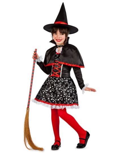 Lovely Witch Heksekostyme til Barn 10 12 ÅR