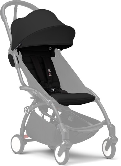 Stokke YOYO 3 6+ Fargetrekkpakke Black Stokke YOYO 3 6+ Fargetrekkpakke Black