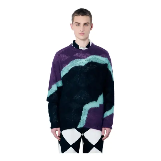 Nòmarythm Textile Herre Strikkevarer Flerfarget L, Nòmarythm Textile Herre Strikkevarer Flerfarget L,