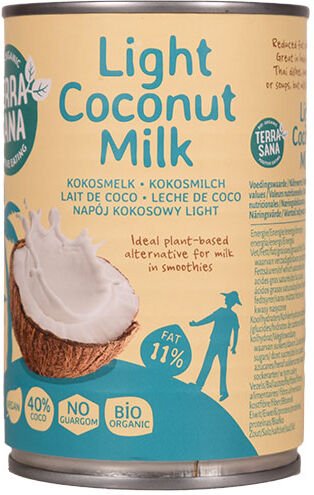 Terrasana Lett Kokosmelk Øko - 400 ml