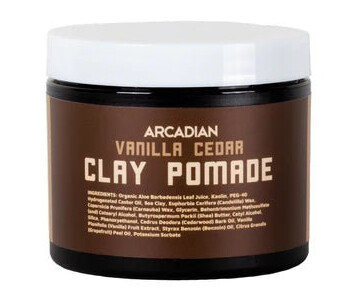 Arcadian Vanilla Cedar Clay Pomade Arcadian Vanilla Cedar Clay Pomade