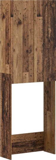 vidaXL Toalett skap ARNHEM Gammelt tre 66 x 25,5 x 190 cm