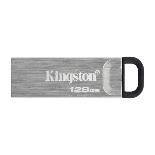 Kingston Datatraveler Kyson 128 Gb, Usb 3.2 Gen 1, Silver