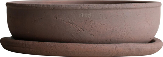 DBKD Terra bowl krukke Brown Ø30x10,5 cm DBKD Terra bowl krukke Brown Ø30x10,5 cm