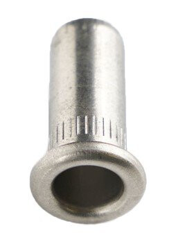 Roth støttebøssing 18 x 2,5 mm, for innstikksbeslag, rustfritt stål