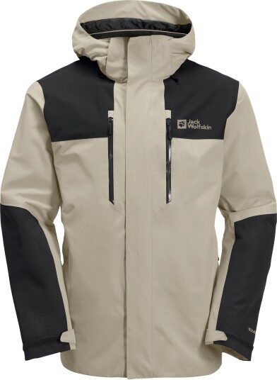 Jack Wolfskin Men"s Jasper 2-Layer Jacket Stone S Jack Wolfskin Men"s Jasper 2-Layer Jacket Stone S