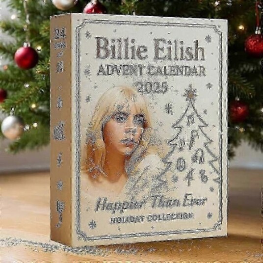 Ny Billie Eilish 2025 Adventskalender Julekalender Kreativ Blindboks[J]