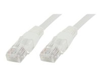 MicroConnect CAT6 U/UTP Nettverkskabel 20m Hankjønn-Hankjønn Hvit (4-pack)