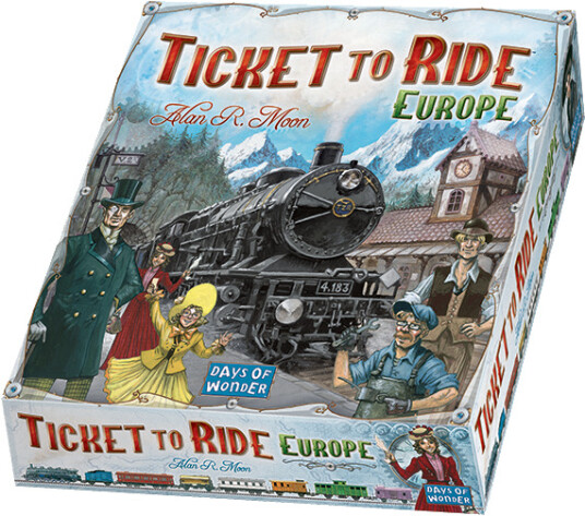 Ticket to Ride Europa Brettspill - Strategispill for 2-5 Spillere Ticket to Ride Europa Brettspill - Strategispill for 2-5 Spillere