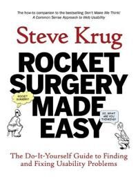 Rocket Surgery Made Easy Av Steve Krug