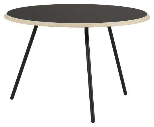 Woud Soround Sofabord Ø75x49 - Sort Woud Soround Sofabord Ø75x49 - Sort