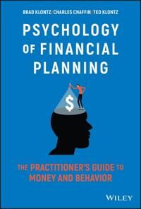 Psychology Of Financial Planning Av Brad Klontz, Charles R. Chaffin, Ted Klontz
