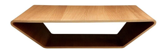 Swedese Brasilia salongbord eik naturlakk, 100 x 100 cm