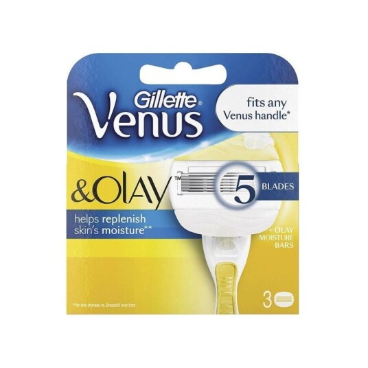 Gillette Venus & Olay Barberblad 3 stk Barberblader
