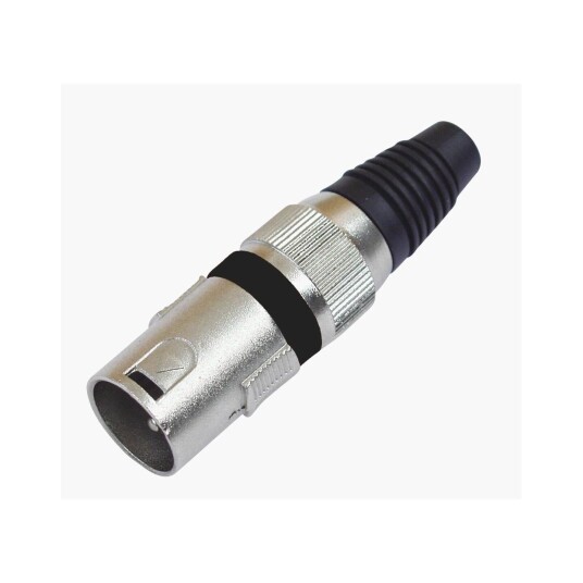 Omnitronic Xlr Plug 3pin Bk 10x Omnitronic Xlr Plug 3pin Bk 10x