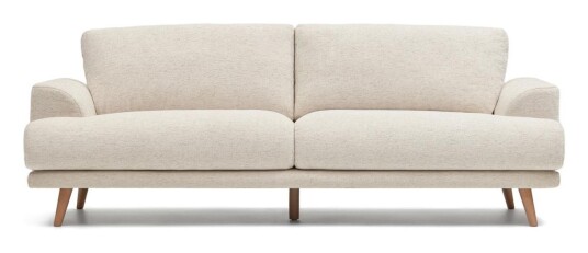 Kave Home Karin 3-pers sofa - Hvit Kave Home Karin 3-pers sofa - Hvit