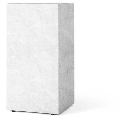 Audo Copenhagen Plinth salongbord white, tall