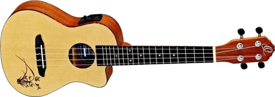 Ortega Guitars Ortega Ru5ce Concert Ukulele Med Mik