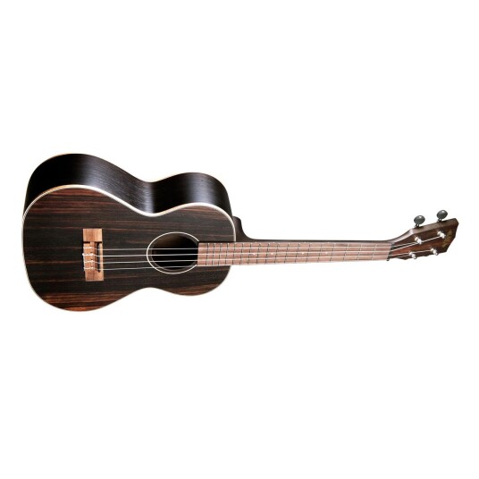 Kala Eby-T Striped Ebony Tenor Ukulele Mahogni Hals, Rosewood Gripebrett
