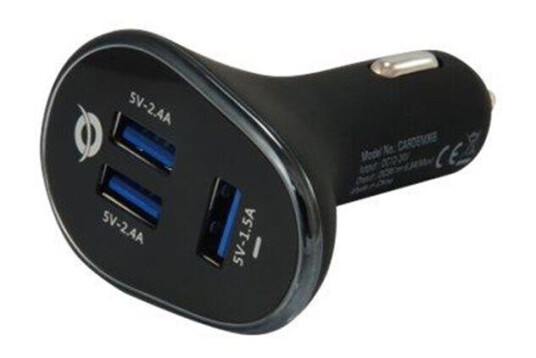 Conceptronics Conceptronic CARDEN car power adapter - USB - 31.5 Watt Conceptronics Conceptronic CARDEN car power adapter - USB - 31.5 Watt