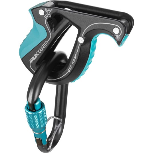 Wildcountry Movement Belay Device Kit Black/turquoise UNI