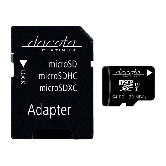 DACOTA P MIKRO-SDXC 4K 64GB MINNEKORT