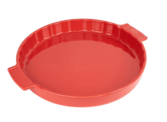 Peugeot Appolia Keramisk Tærtefad Rød 30 Cm   Red   Ø 30 CM