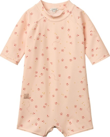 Liewood Thor Baby Swim Jumpsuit Pink 68