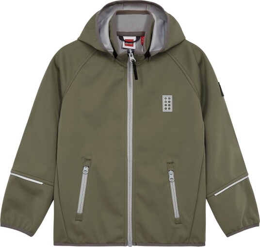 LEGO kidswear Lwsefrit 200  Softshell Jacket   Khaki green   104