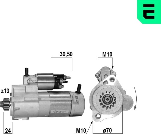 ERA 221203A Starter ERA 221203A Starter