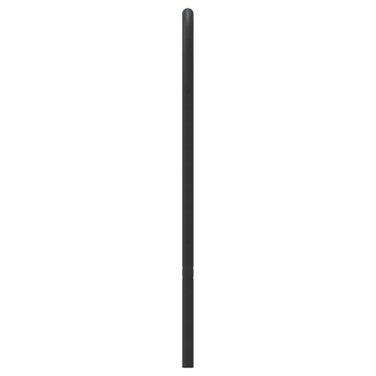 vidaXL Sengegavl i metall svart 180 cm