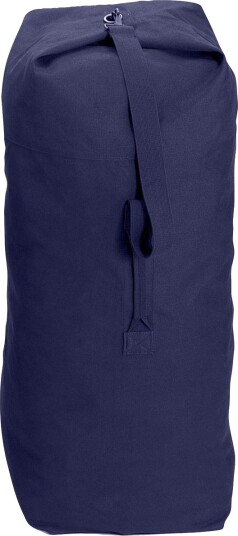 Rothco Canvas Duffelbag med Topplukking 340 Liter Blå