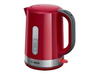 Bosch TWK6A514 Kjele 1.7 liter 2200 W deep red/black gray Bosch TWK6A514 Kjele 1.7 liter 2200 W deep red/black gray