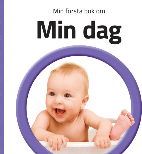 GLOBE Min Första Bok Om Min Dag - White - 15.2X15.1X2
