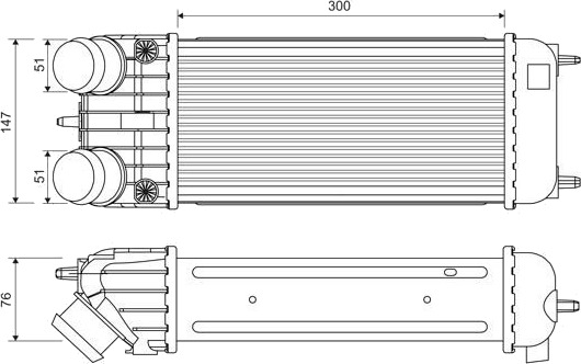 VALEO 818385 Intercooler