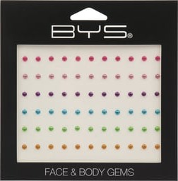 Face & Body Gems Rainbow Small Round