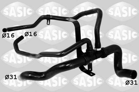 SASIC 3400229 Radiatorslange