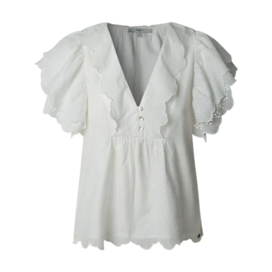 Pepe Jeans Dame Bluser & Skjorter Hvit M,