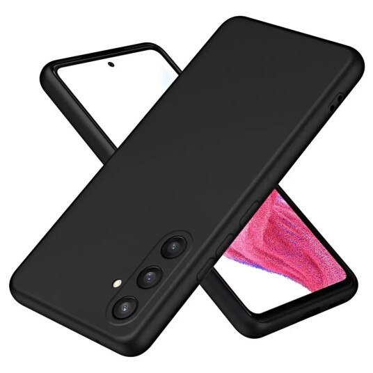 INCOVER Samsung Galaxy S24 Mat Fleksibel Deksel - Svart