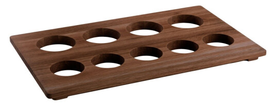 VEGA Flaskeholder Odisseo Odisseo; 32.5x53x2.5 cm BxDxH; Valnøtt