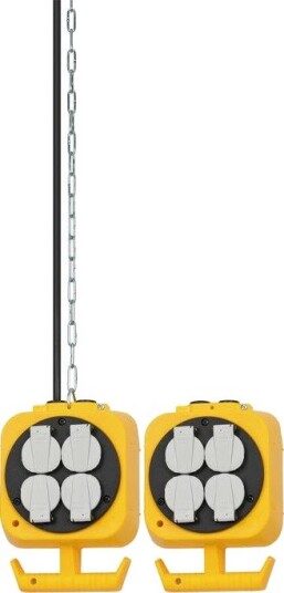 Brennenstuhl 1151760 Grenuttak 2 X 4 Uttak