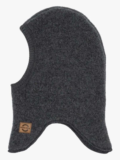 Mikk line Balaklava Merinoull Anthracite Melange 98 104