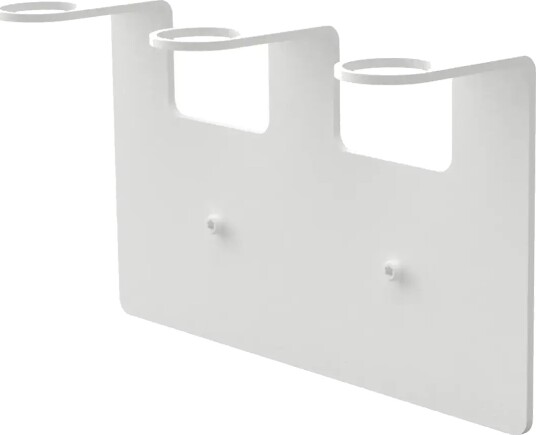Nichba Design Soap Holder   Triple   White   White   ONE SIZE