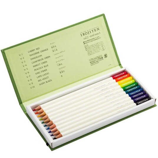 Tombow Pencil Irojiten set Vivid Tone Tombow Pencil Irojiten set Vivid Tone