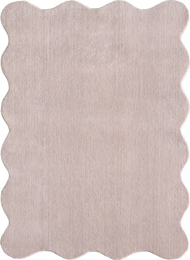 Gulvteppe   140x200 cm   Rosa   Shape   Nordstrand Home