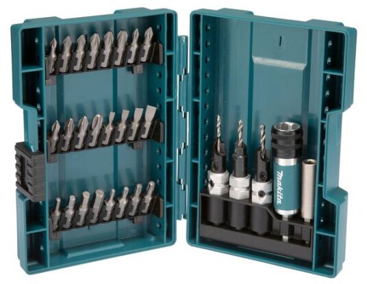 Makita 29 Deler Bits- og Forsenkersett med Magnetisk Bitsholder D-73477 Makita 29 Deler Bits- og Forsenkersett med Magnetisk Bitsholder D-73477